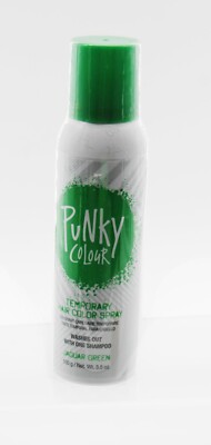 Punky Colour Jaguar Green Temporary Hair Color Spray  3.5 oz