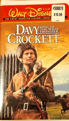 NEW! Walt Disney Fantastic Adventures Series: Davy Crockett VHS FESS PARKER