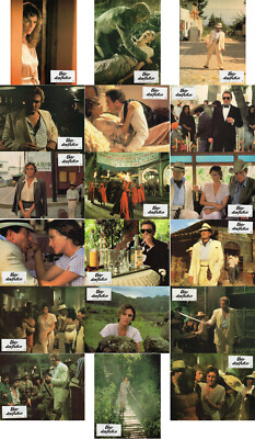 Under the Volcano 18 German lobby cards AHF complete set Unter dem Vulkan Finney