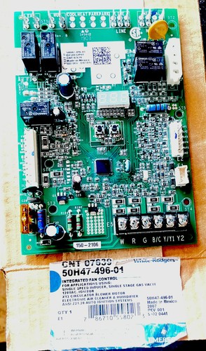 Emerson HVAC Control Board 50H47-496-01 / 0158832P01 / CNT
