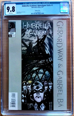 UMBRELLA ACADEMY:  APOCALYPSE SUITE Variant #1 CGC 9.8 W 2007 HIGHEST GRADE