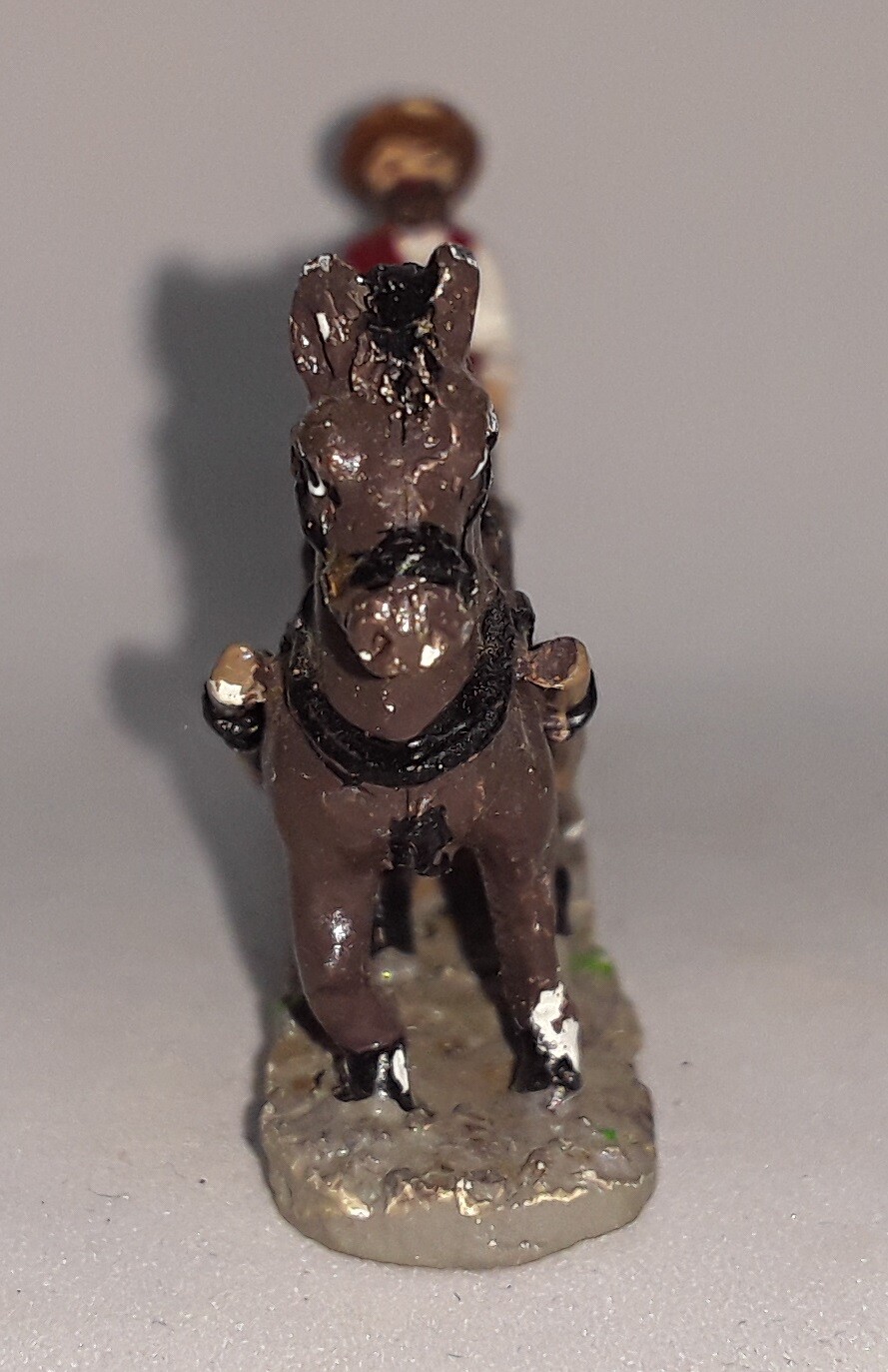 Painted Cast Metal Horse Pulling Plow 98' IRS