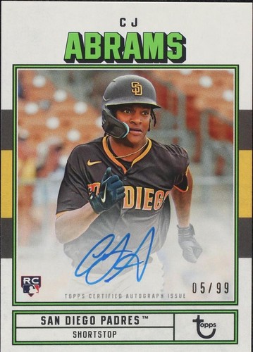 2022 Topps Brooklyn Collection - C.J. Abrams #AC-CA