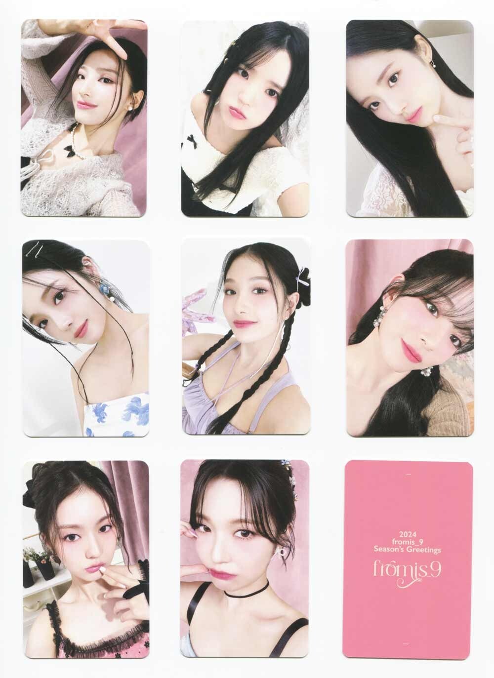 FROMIS_9 2024 SEASON'S GREETINGS POB EXCLUSIVE OFFICIAL PHOTOCARD