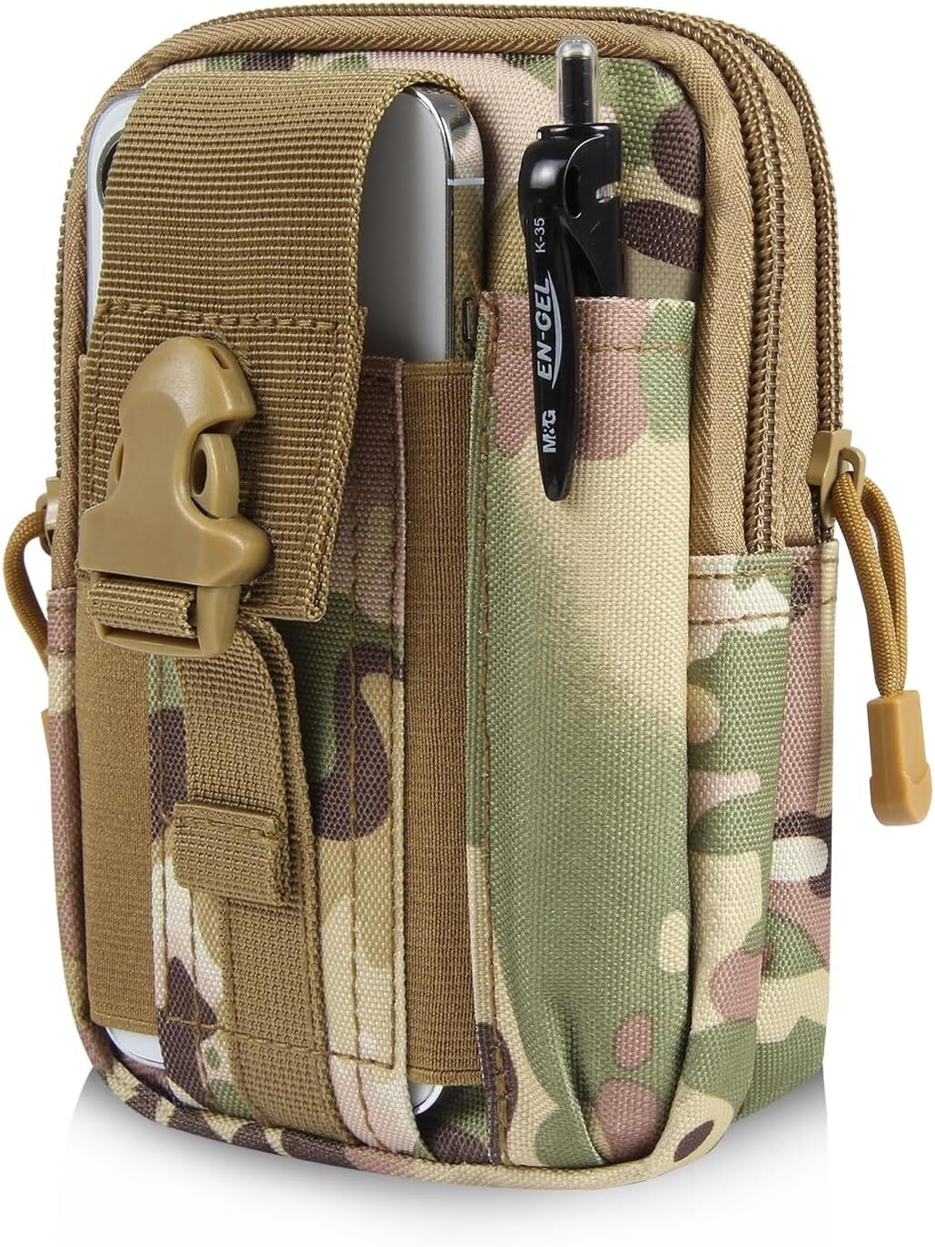 Tactical Waist Pouch Utility EDC Molle Waist Bag Belt Phone Pouch Tools Holster