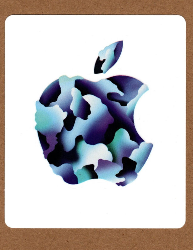 Apple Gift Card Sticker #3 - Authentic