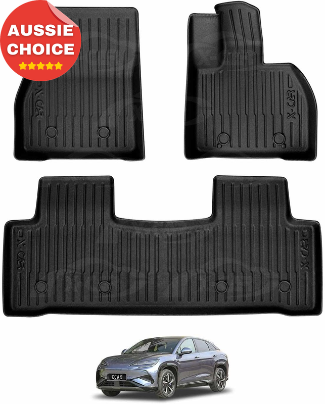 3D All Weather Floor Mats for BYD Sealion 7 SEALION7 2025-Onwards Heavy Duty