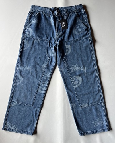 パンツ Stussy 8 Ball Carpenter Double Knee Jean Stussy 8 Ball Black Jeans – Hype Pieces