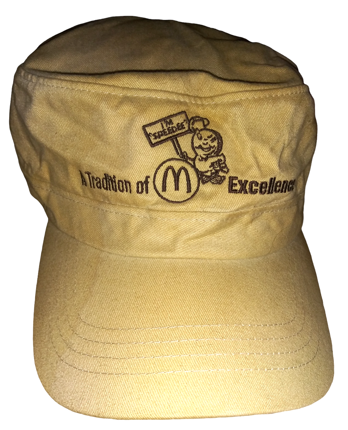 mental ドレッドキャップ Vintage McDonalds SPEEDEE A Tradition of Excellence Tan Hook
