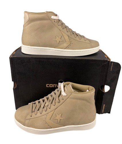 НОВЫЕ мужские кроссовки Converse PL 76 Mid Top Khaki Brown с неровной текстурой, размер 9