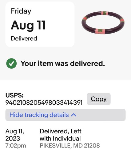 Item photo(s) from verified buyer