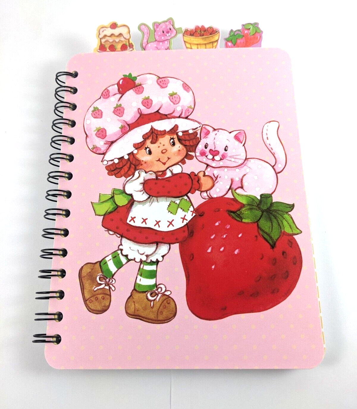 Strawberry Shortcake Vintage Style Notebook Small Pink