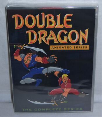 NEW MVD DOUBLE DRAGON COMPLETE ANIMATED TV SERIES 26 EPISODES 3 DISC DVD 1993
