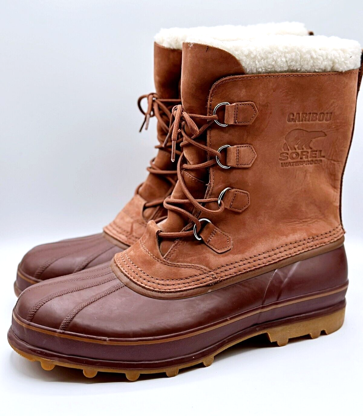 (size 17) Brown Waterproof Winter Felt Lined Nm1000-284