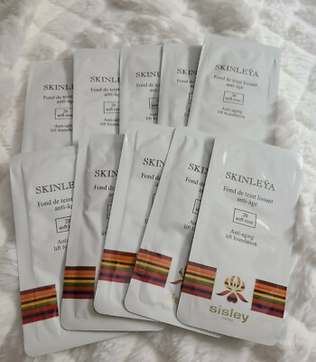 10 sample packs Sisley SKINLEYA Anti-aging Lift Foundation soft rose 2ml each