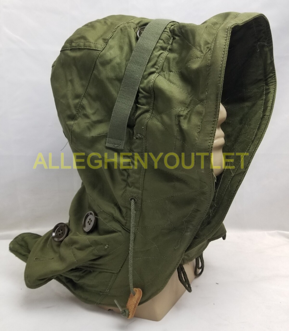US Military M-1951 Korean War Era FISHTAIL Parka Hood w/o