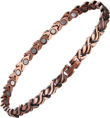 Biomag Copper Ankle Bracelet for Women 99.99 Pure Copper Anklet