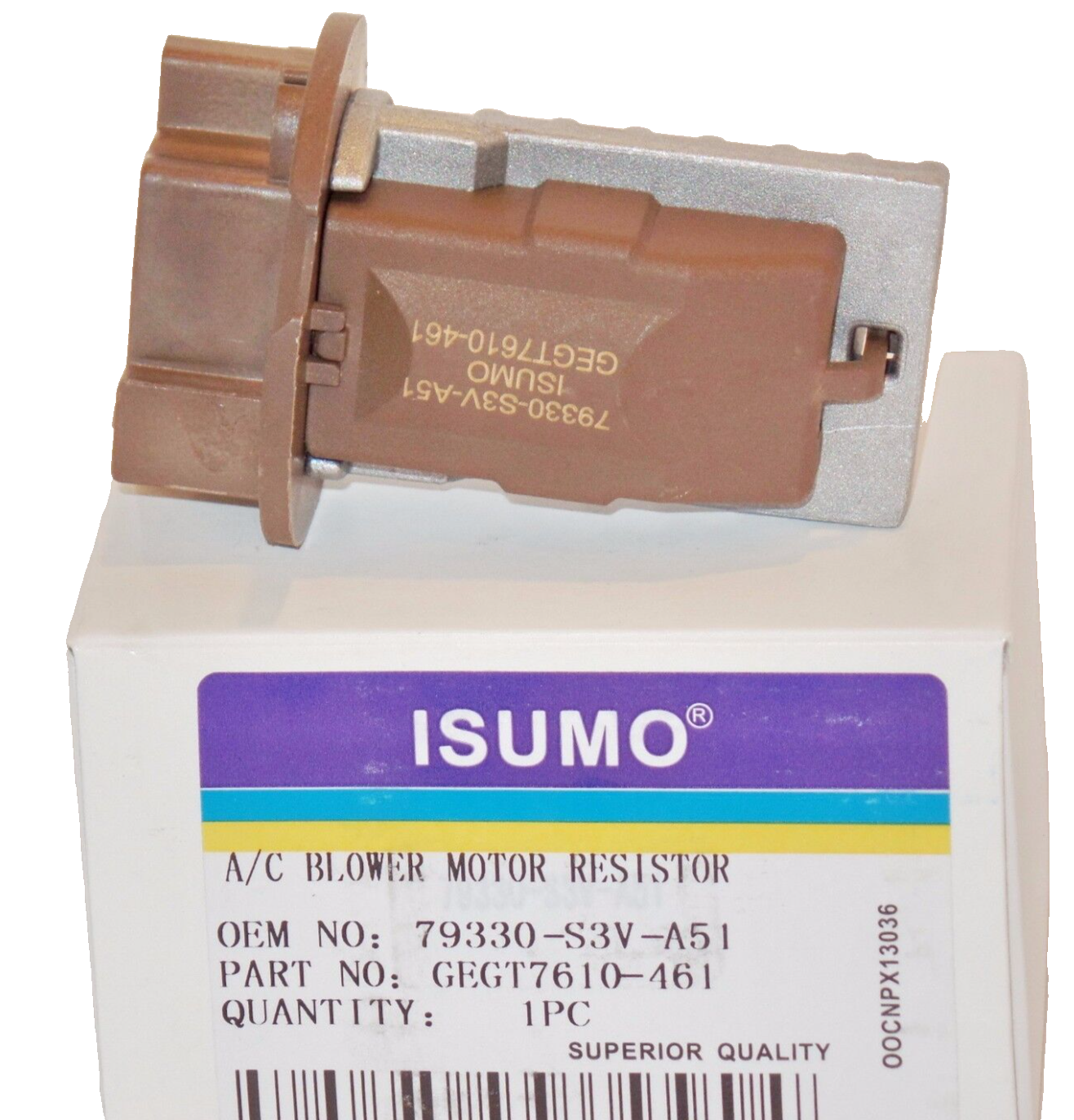 Blower Motor Resistor Rear Fits: Acura MDX 2001-2006 Honda Pilot 2003-2008