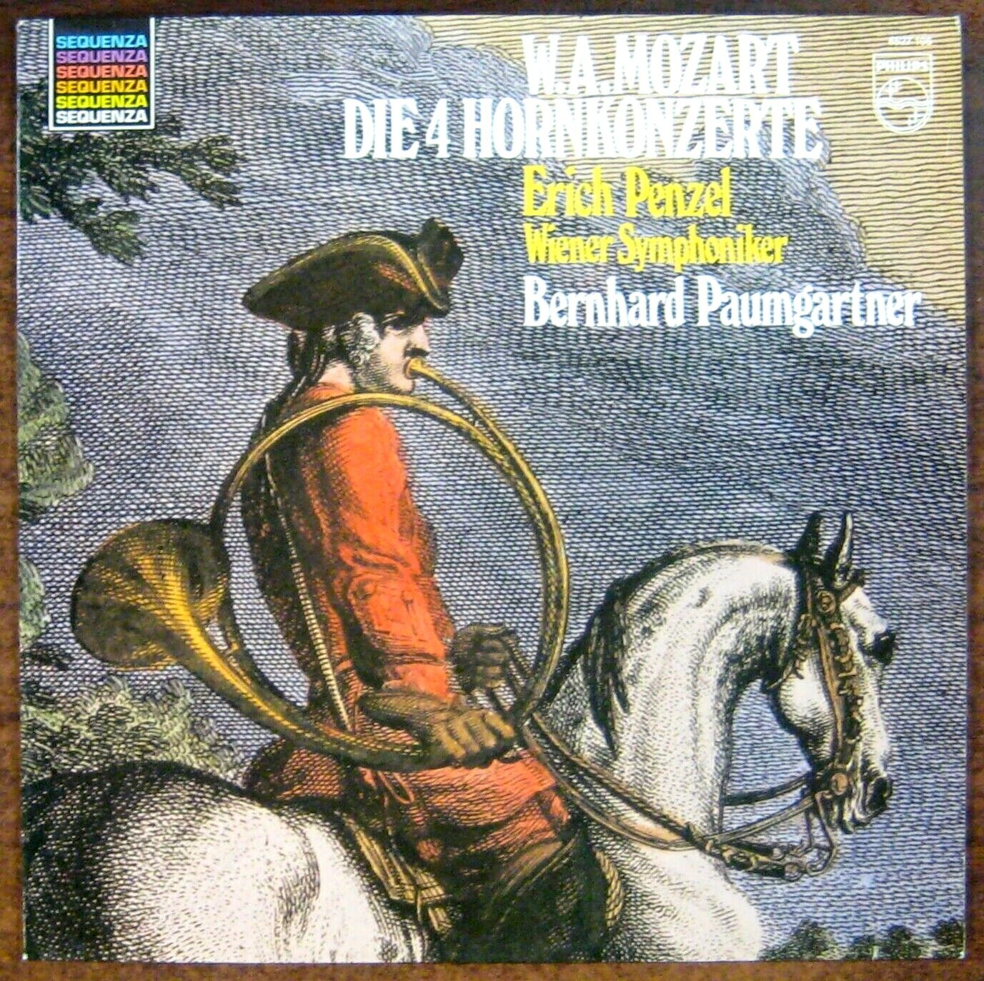 Mozart: 4 Horn Concertos LP (1981) Philips 6527 106 Erich Mozart: 4 Horn Concertos LP (1981) Philips 6527 106 Erich