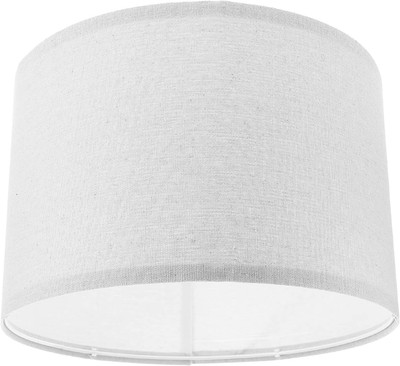 Transitional Linen Drum Lamp Shade
