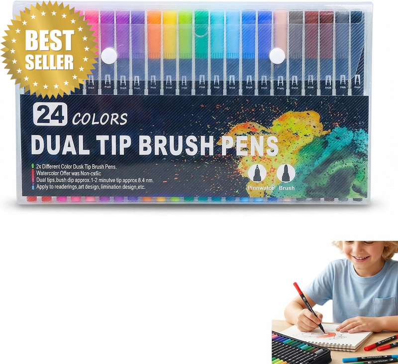 Enhance Creativity with Colors Dual Tip Acrylic Paint Pens: Precision Fine 1Mm B