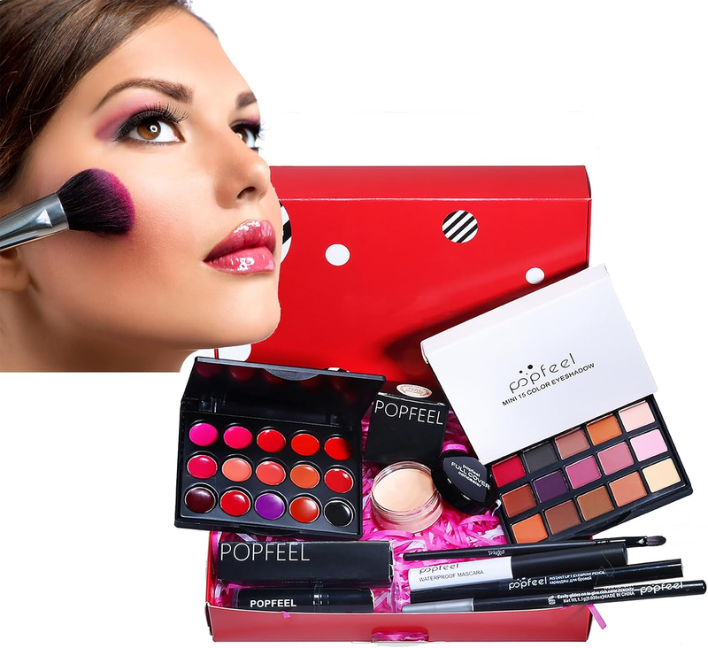 Kit De Maquillage Femme Complet, Cofret Maquillage Pour Femme, Palette Maquillag