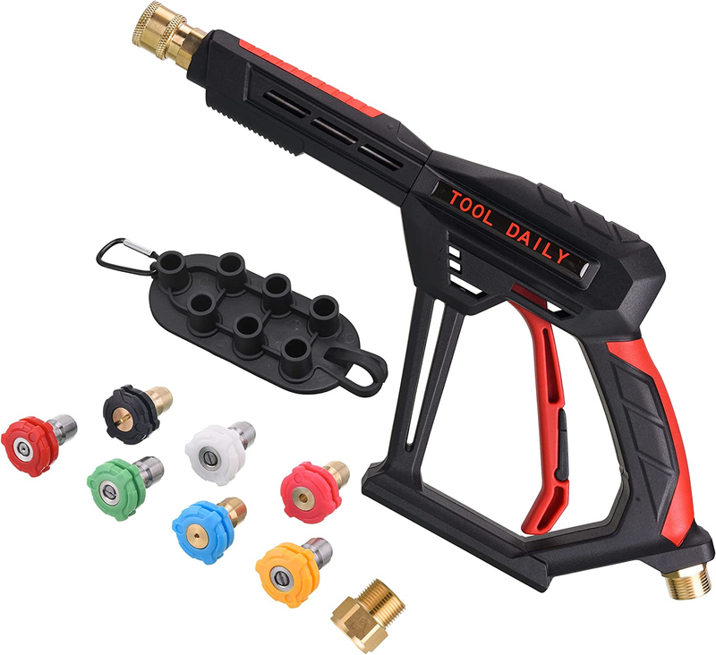 Pressure Washer Spray Gun High Pressure Trigger Gun Nozzle Holder easy Connect