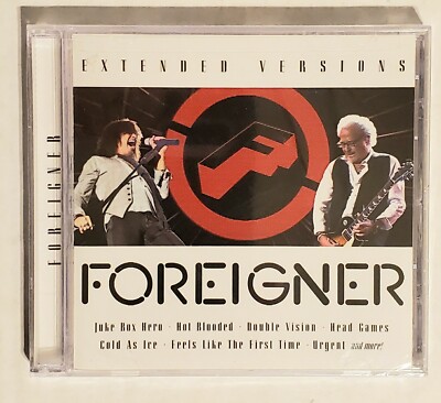 CD Extended Versions by Foreigner Recorded Live 2010- New Sealed