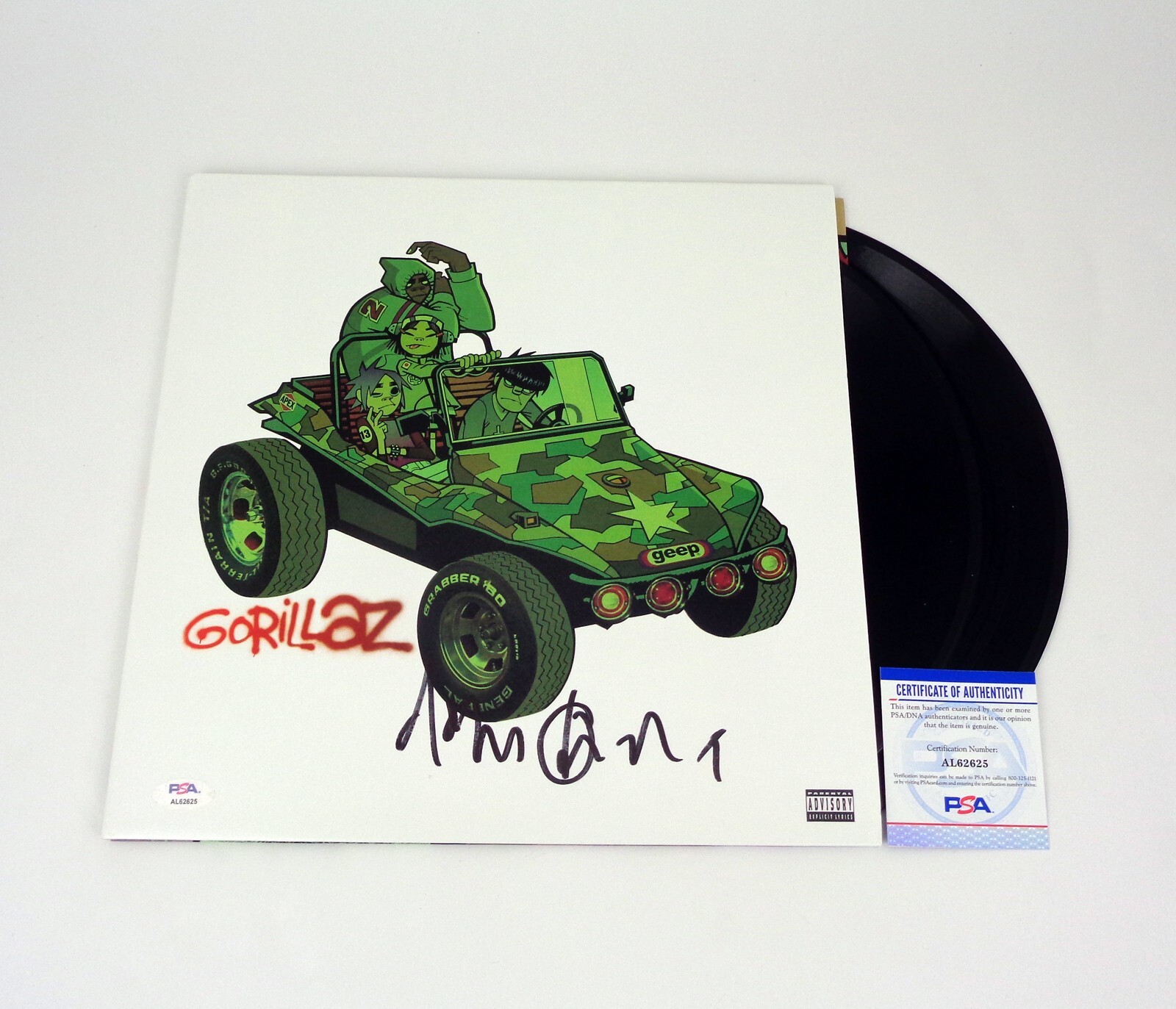 レア　ブラー　直筆サイン　CD blur ゴリラズ　gorillaz damon レア ブラー 直筆サイン CD blur ゴリラズ gorillaz damon