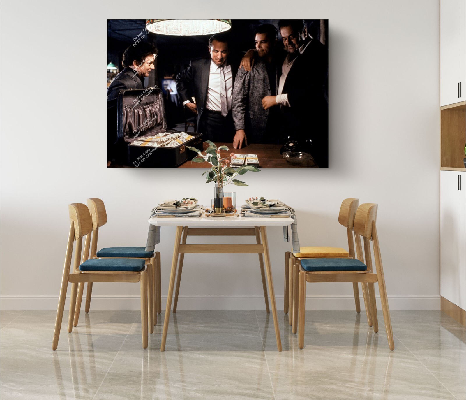 Good Fellas Money Canvas Classic Wall Design Painting Canvas Print Art