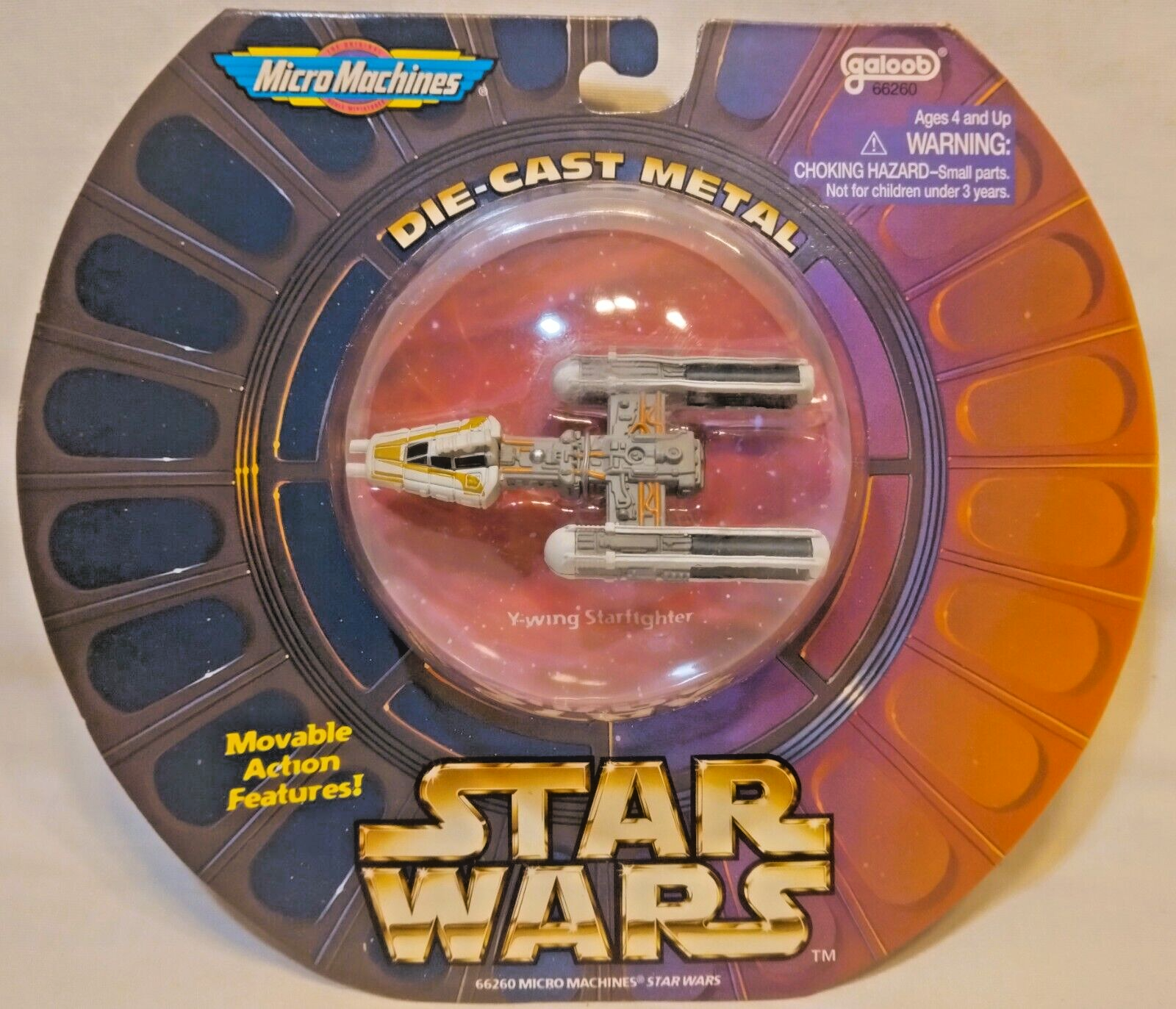 【冬バーゲン★特別送料無料！】 1996 Galoob Y-WING Metal Die-Cast Wars Star Machines Micro SF・ファンタジー・ホラー