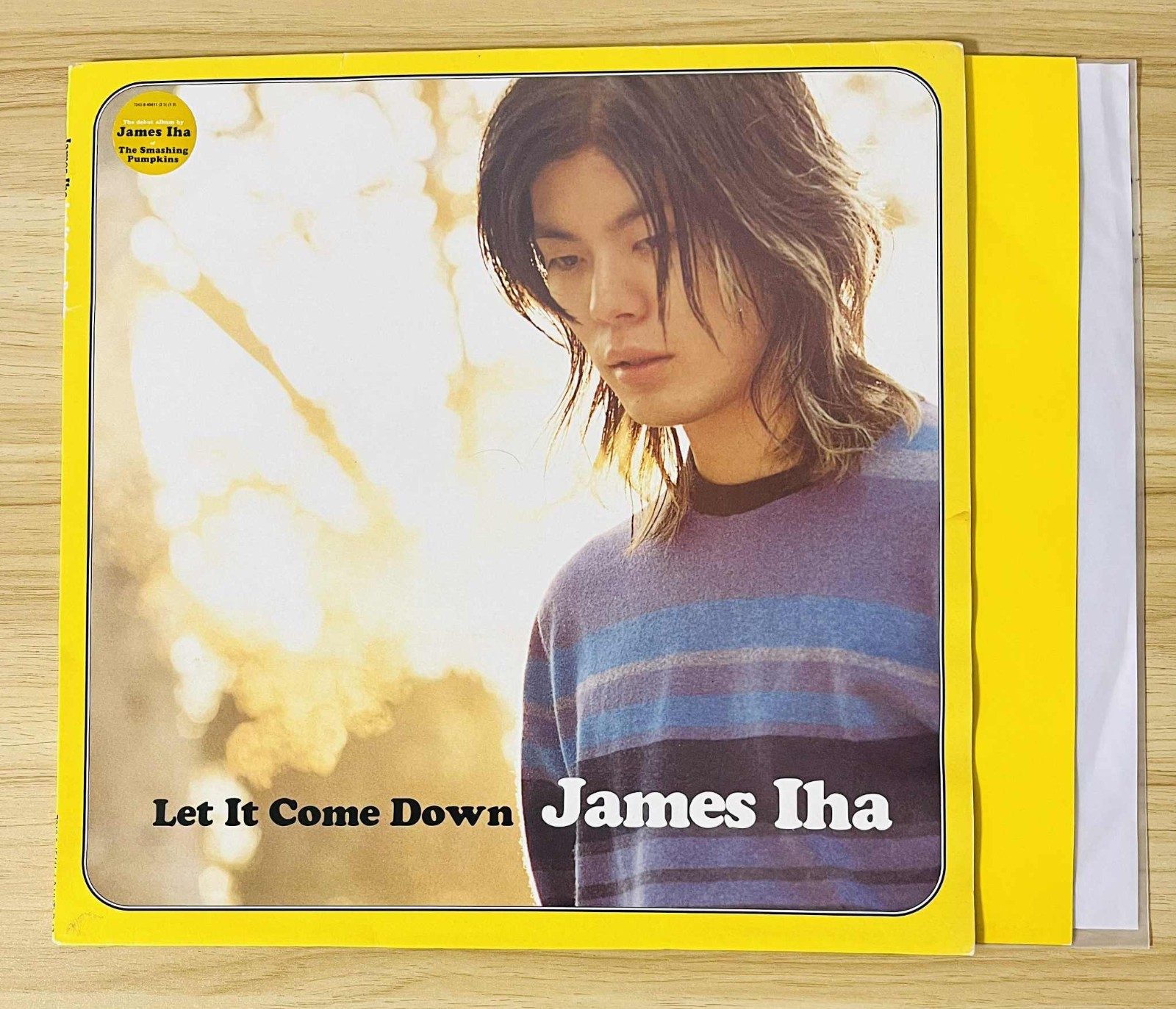 James Iha / Let It Come Down 1998 EU LP Hut Records Smashing