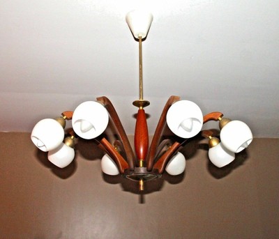 French vintage original and rustic medieval style hand forged 6 arm farmhouse chandelier,One off design SOLD ! for restoration rewire