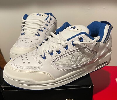 New Es Creager Size 11, White / Blue