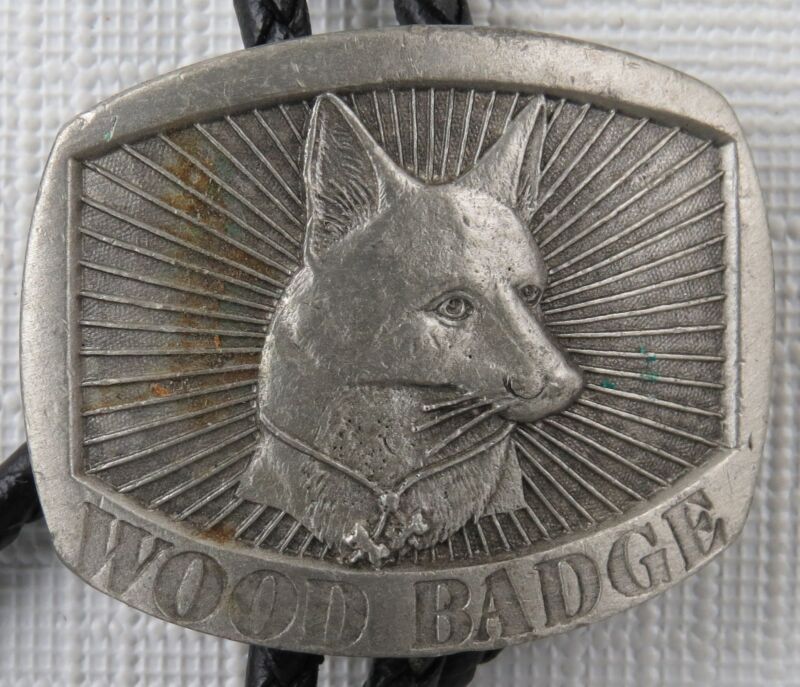 BSA Bolo Tie Wood Badge [BL-393]