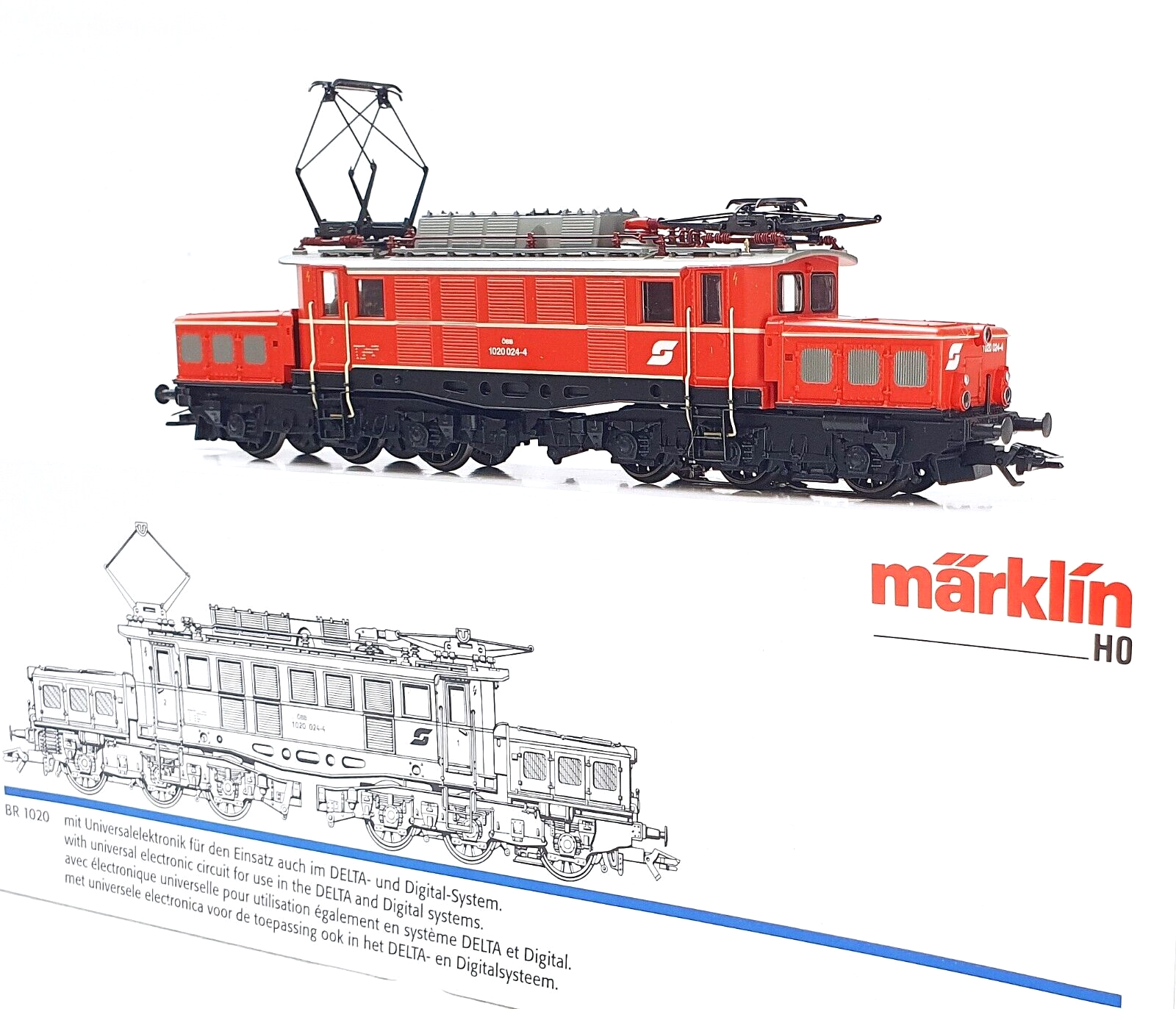 Marklin AC HO Austria ÖBB BR 1020 Austrian Marklin AC HO Austria ÖBB BR 1020 Austrian