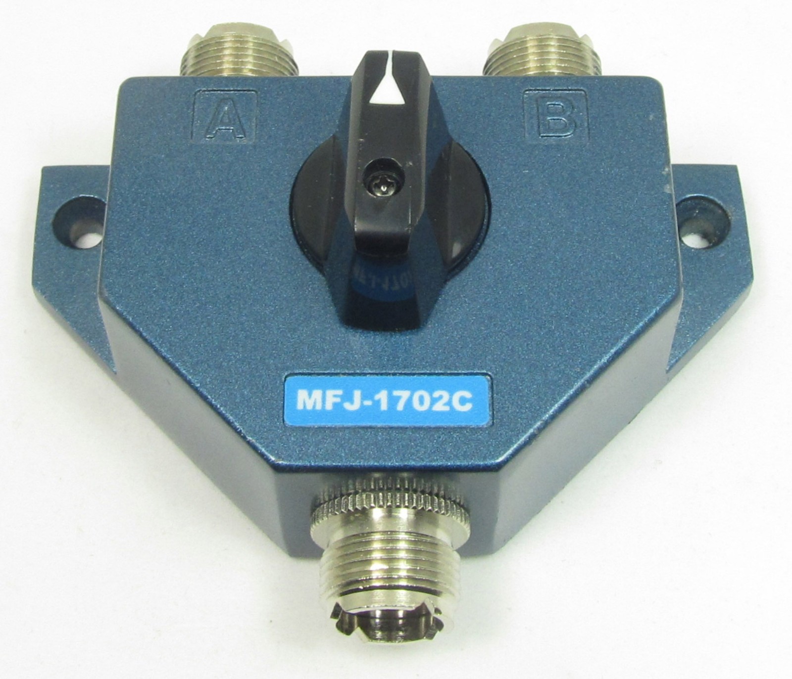 MFJ1702C 2Position HF/VHF/UHF Antenna Switch with Lightning