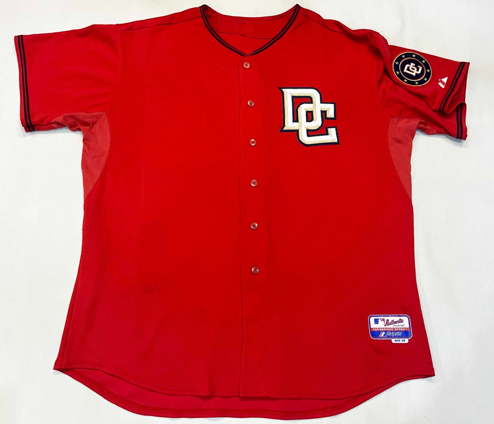Majestic Authentic MLB Washington Nationals Baseball Jersey