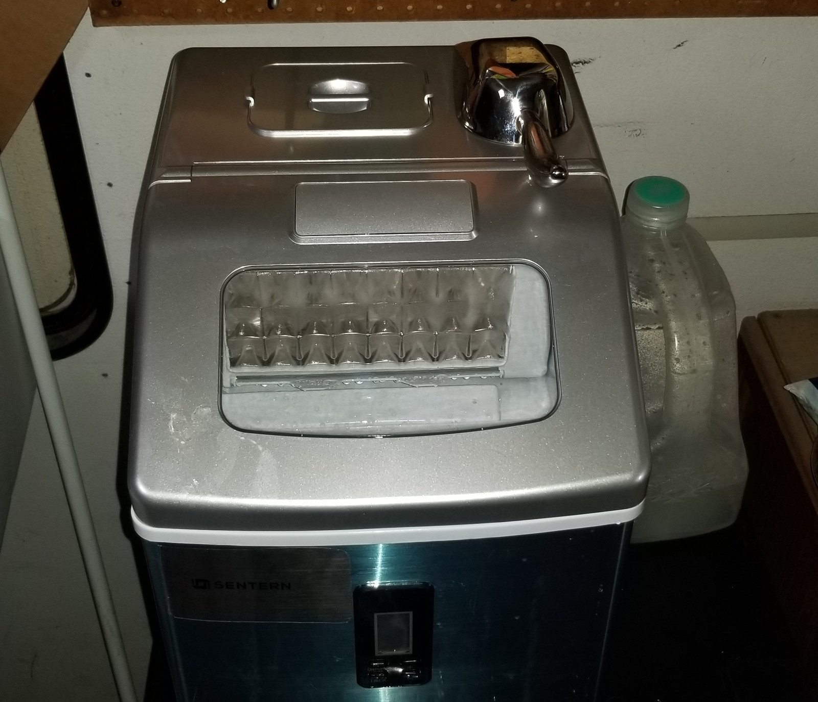 Sentern Portable Electric Clear Ice Maker Machine Stainless Steel