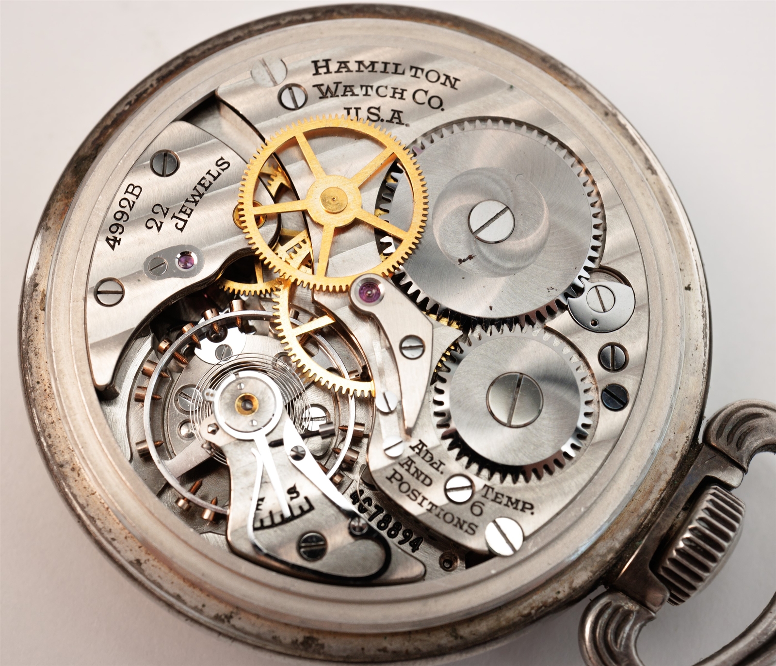 Hamilton GCT 4992B Vintage 1942 WWII Navigators Military