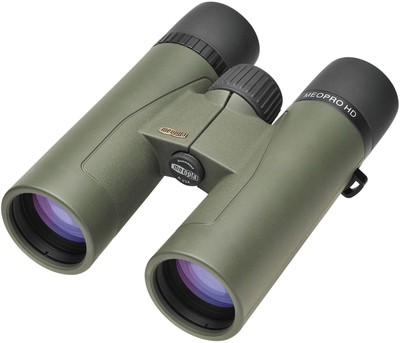 Meopta MeoPro HD 10x42mm Roof Prism Binoculars, Molded Rubber Armor, : 562550