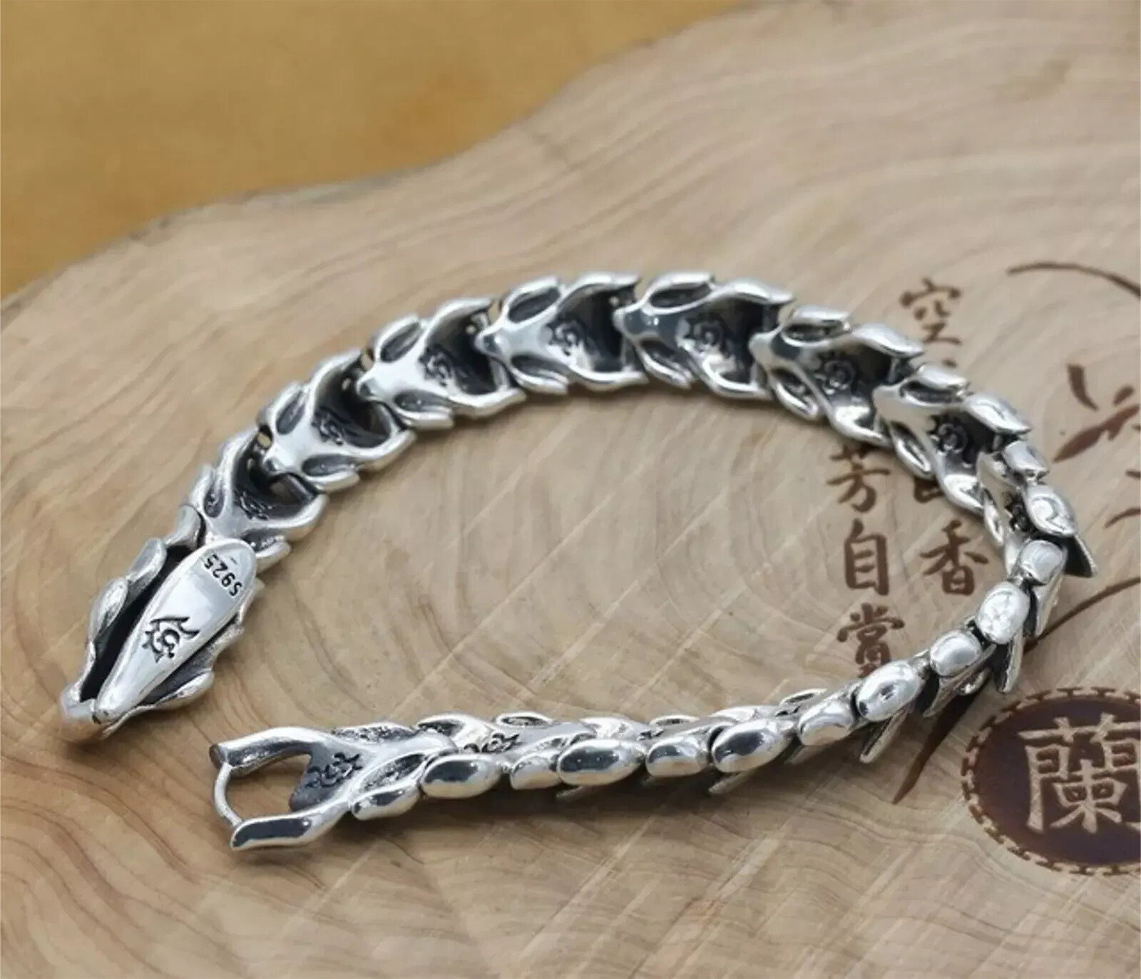 【BLACKPURPLE】23FW★ silver925 Ethan chain bracelet BKE Two Tone Chain Bracelet - Men's Jewelry in Silver | Buckle