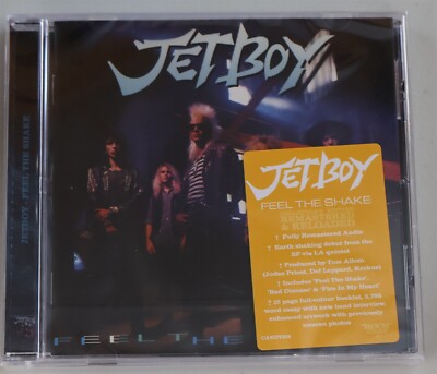 Jetboy Feel The Shake CD new Rock Candy Records Reissue