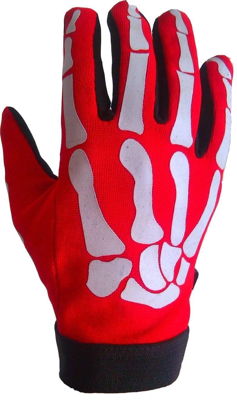 Motocross und Offroad Handschuhe in Rot