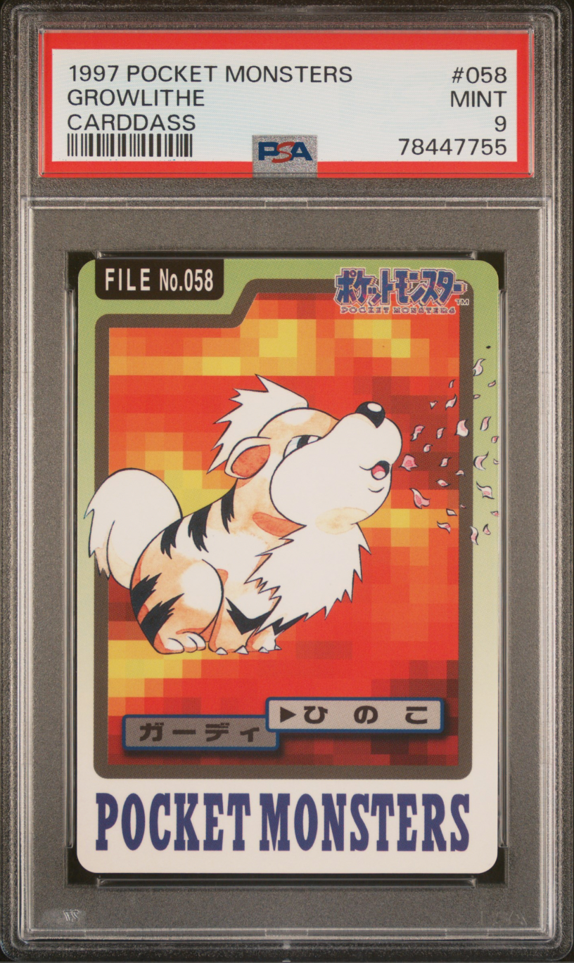 Growlithe PSA 9