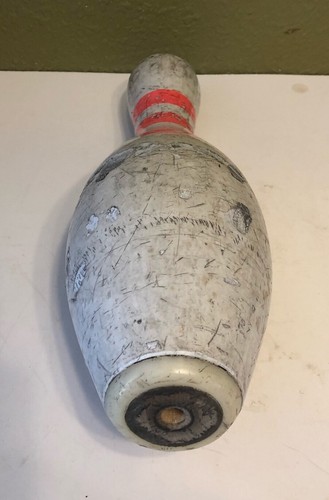 Vintage VULTEX II Bowling Pins Plastic Coated 15