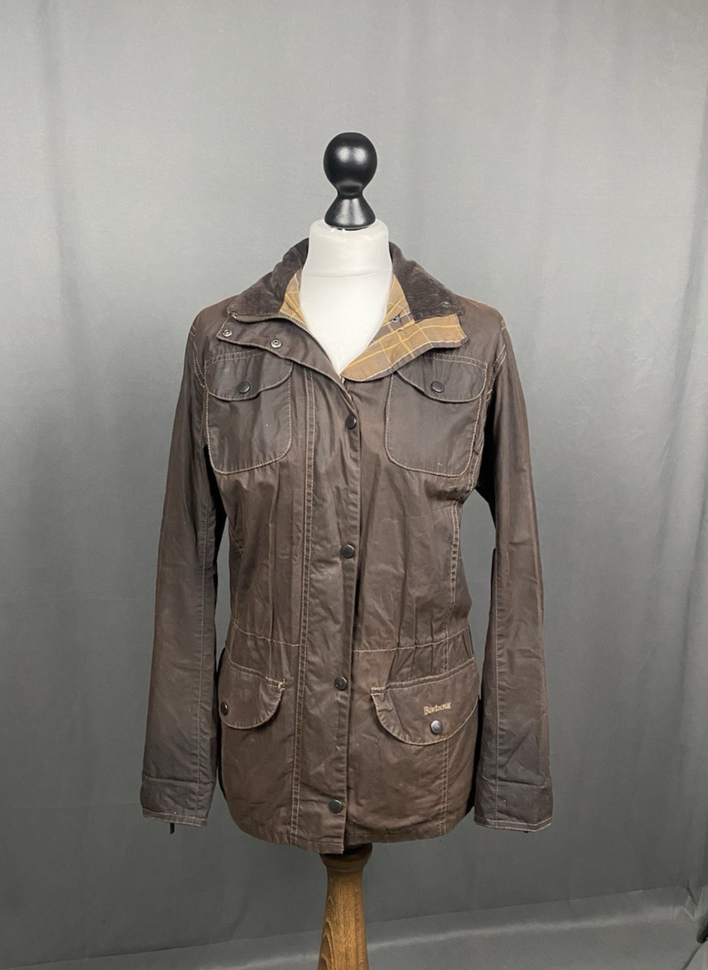 【アウトレット☆送料無料】 Barbour Jacket Utility Waxed Brown Women's Sapper Summer ジャケット・アウター