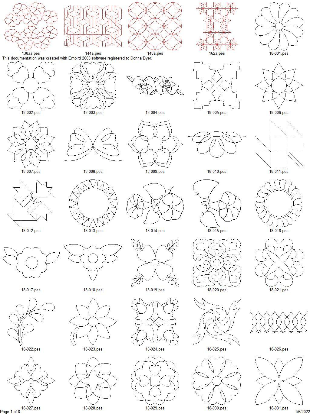 276-quilting-appliques-embroidery-machine-design-pattern-pes-usb-ebay