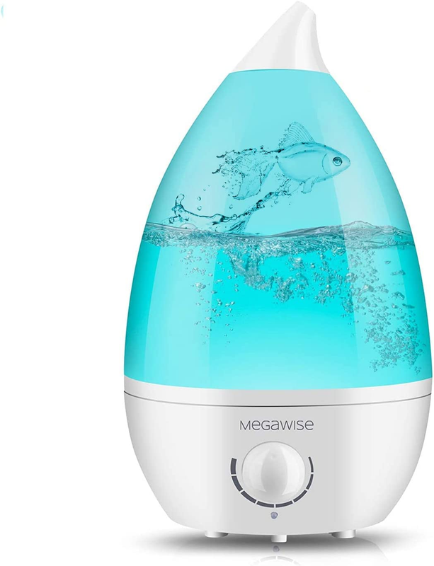 1.5L Cool Mist Humidifier for Bedroom, Home, Office and Plants, Celebrity Recomm