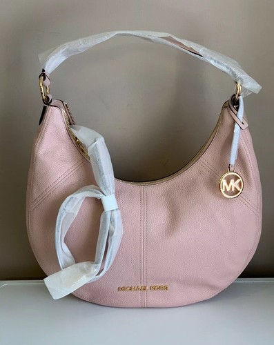 Michael Kors Bedford Crescent Leather Large Convertible Shoulder